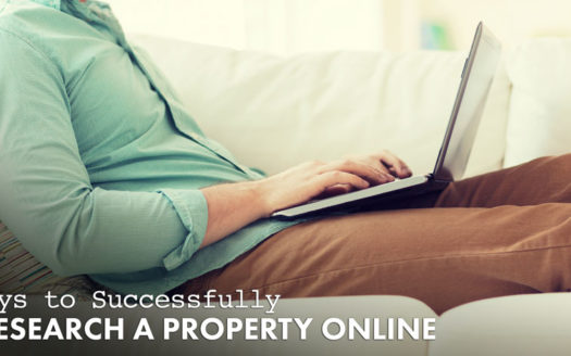 research a property online