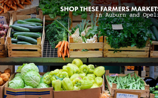 farmers markets in Auburn and Opelika