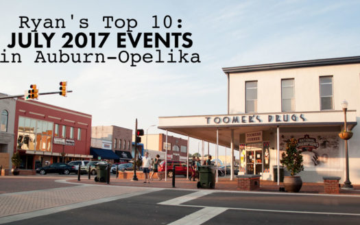 July 2017 events in Auburn and Opelika