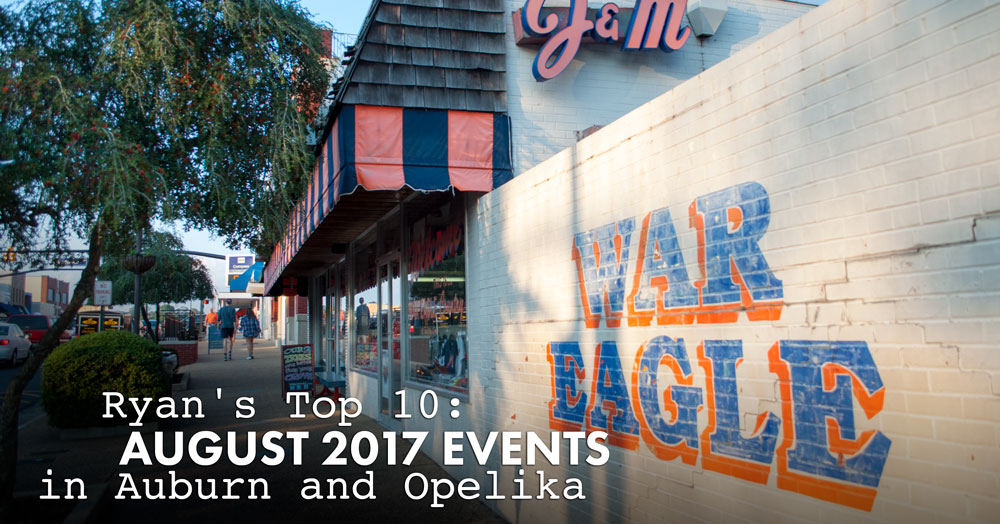 August 2017 events in Auburn and Opelika