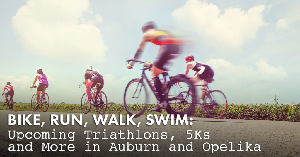 upcoming triathlons, 5Ks and more in Auburn and Opelika