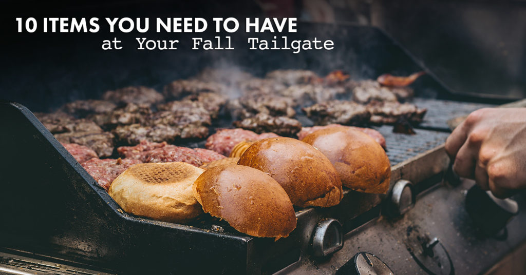 items you need to have at your fall tailgate