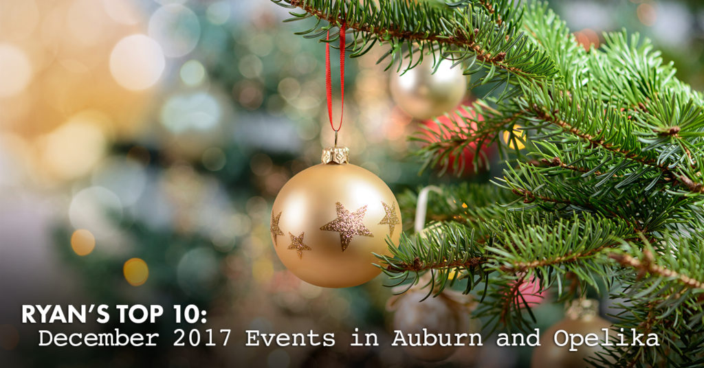 December 2017 events in Auburn and Opelika