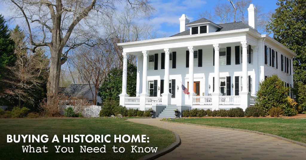 buying a historic home