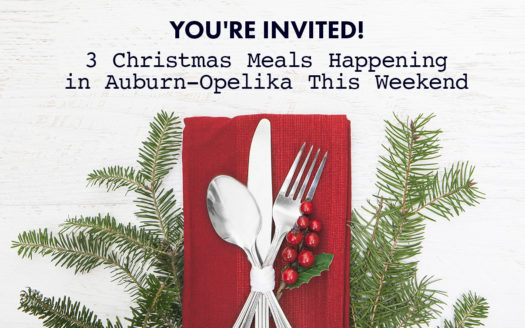 Christmas meals in Auburn and Opelika