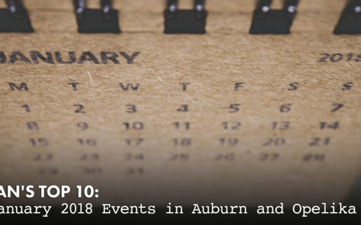 January 2018 events in Auburn and Opelika