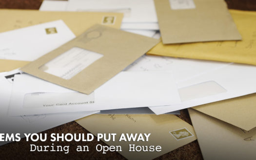 items you should put away during an open house