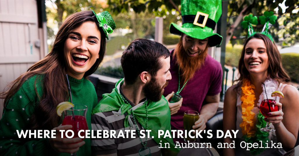 St. Patrick's Day in Auburn and Opelika