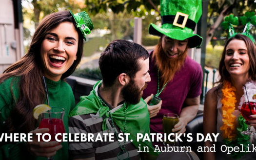 St. Patrick's Day in Auburn and Opelika