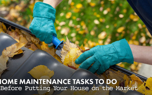 home maintenance tasks to do before putting your house on the market