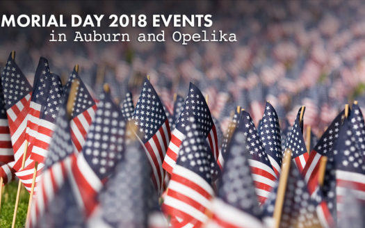 Memorial Day 2018 events in Auburn and Opelika