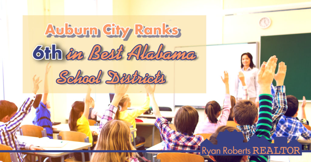 Auburn City ranks 6th in best Alabama school districts