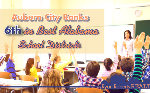 Auburn City ranks 6th in best Alabama school districts