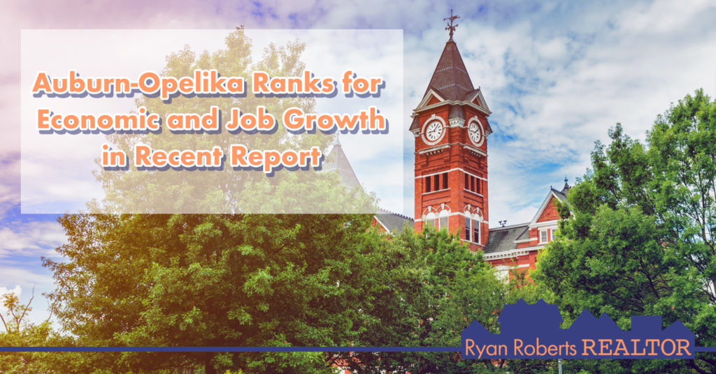 Auburn-Opelika ranks for economic and job growth