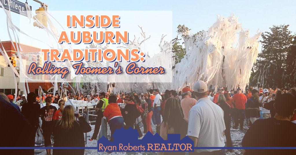 rolling Toomer's corner