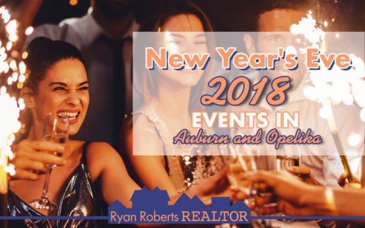 New Year's Eve 2018 events in Auburn and Opelika