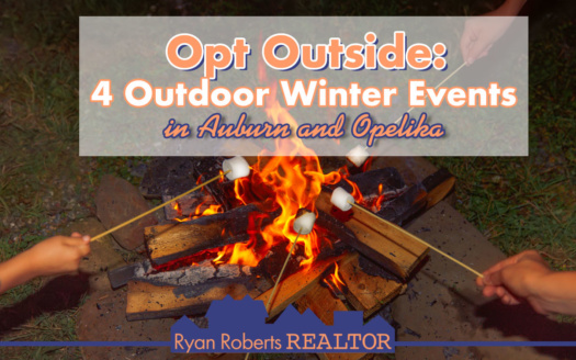 outdoor winter events in Auburn and Opelika