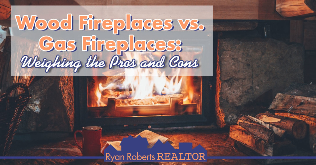 wood fireplaces vs. gas fireplaces