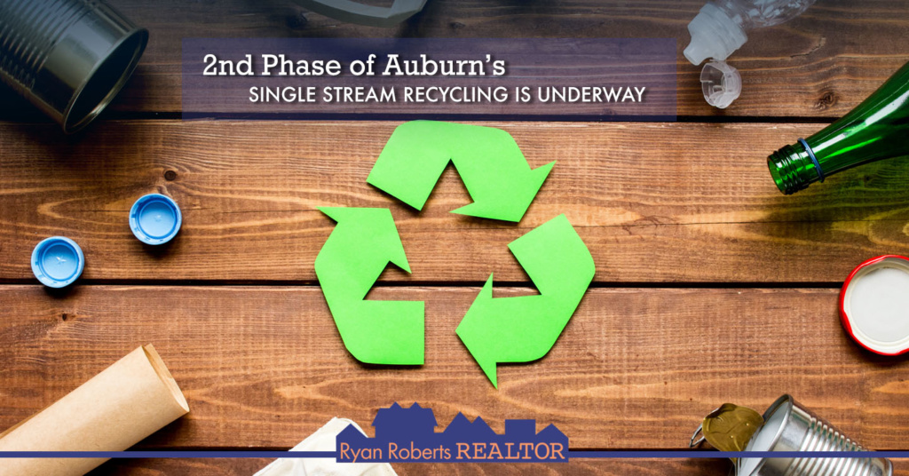 second phase of Auburn’s single stream recycling program