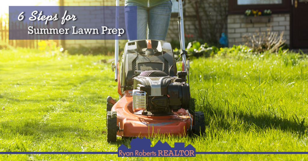 summer lawn prep