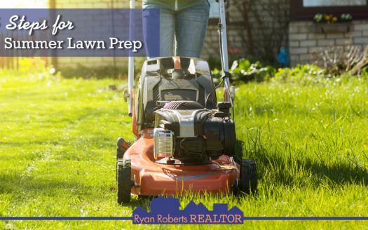 summer lawn prep