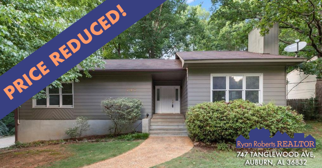 price reduction on 747 Tanglewood Ave.