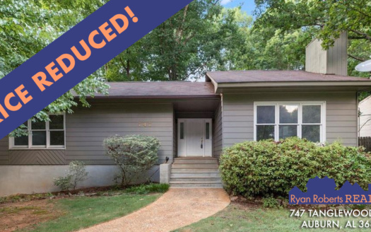 price reduction on 747 Tanglewood Ave.