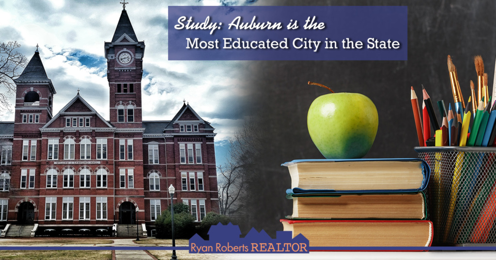 Auburn in the most educated city in the state