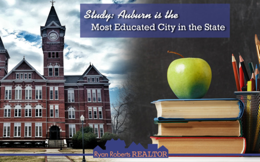 Auburn in the most educated city in the state