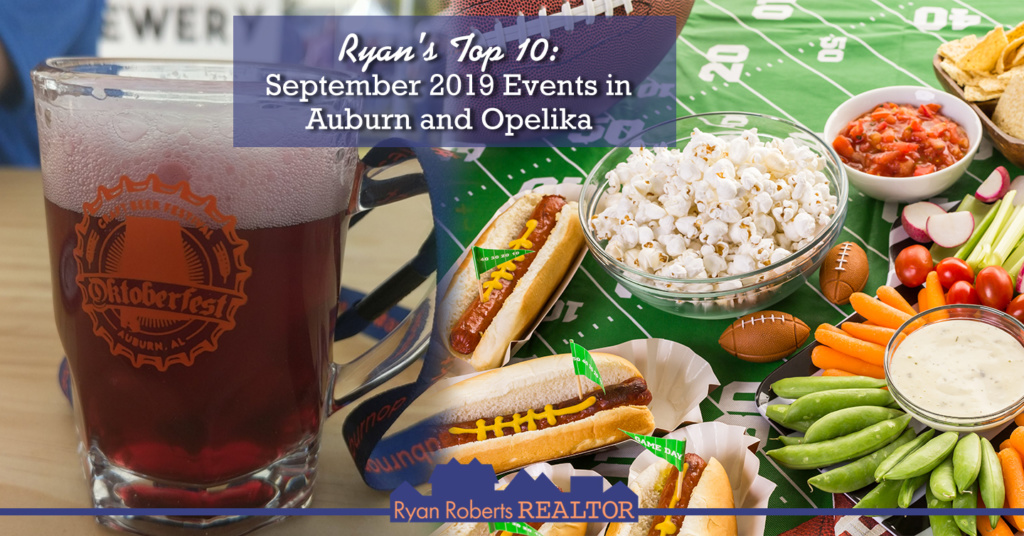 September 2019 Events in Auburn and Opelika