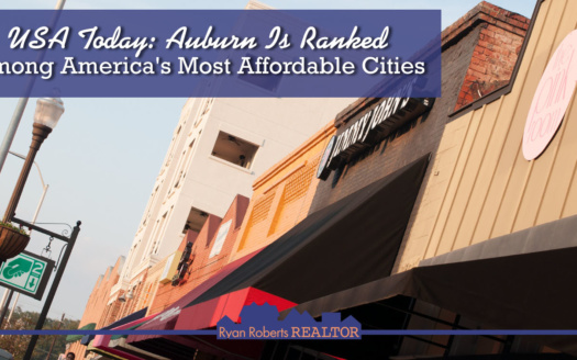 Auburn is ranked among America's most affordable cities