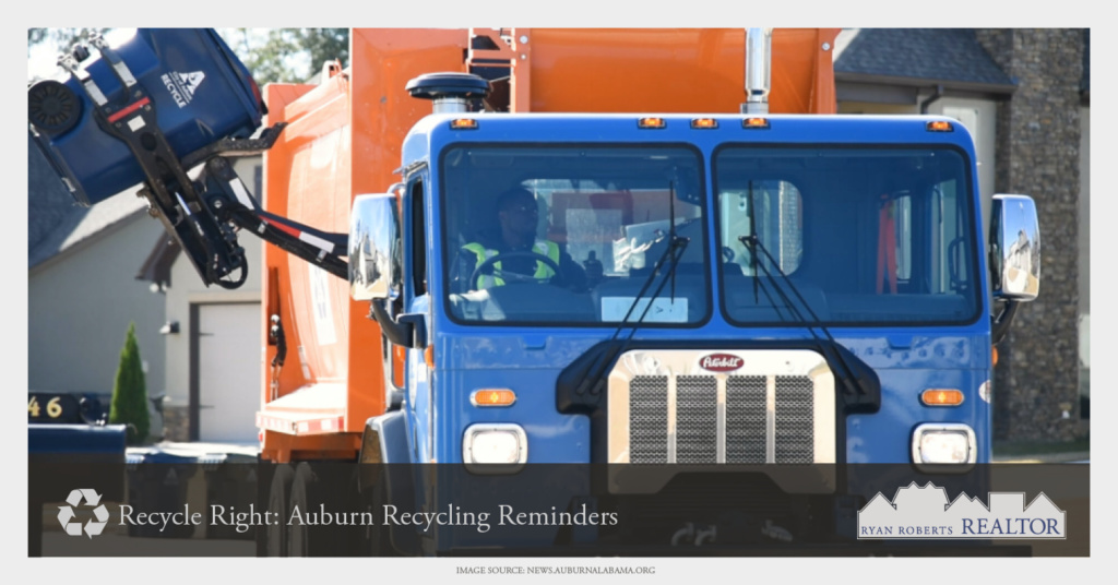 Auburn recycling reminders