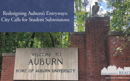 redesigning Auburn's entryway