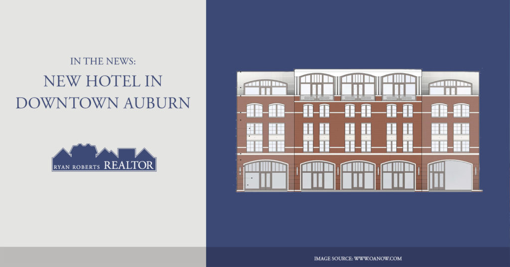 new hotel in downtown Auburn