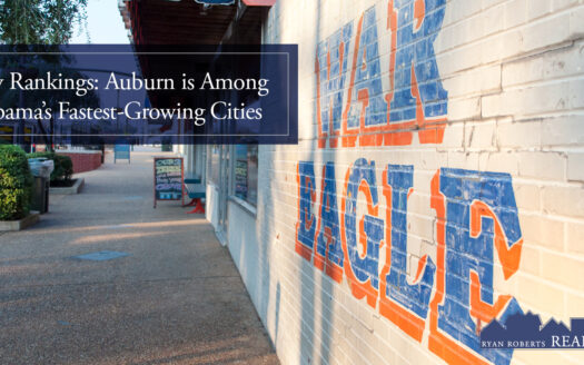 Auburn is among Alabama's fastest-growing cities