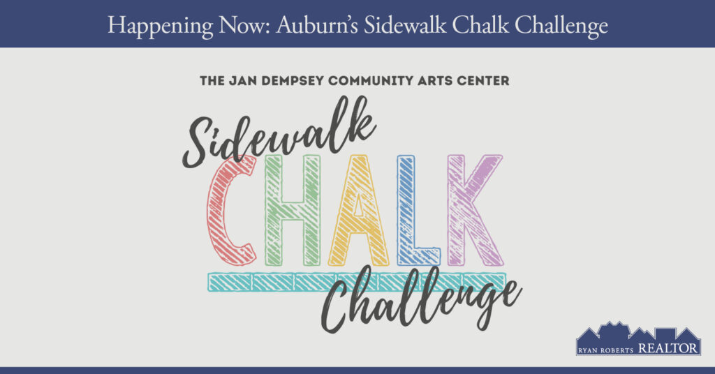 Auburn’s Sidewalk Chalk Challenge