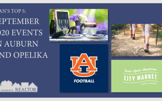 September 2020 Events in Auburn and Opelika