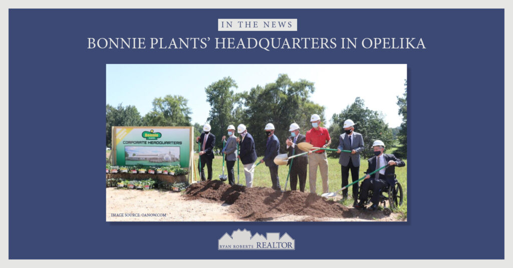 Bonnie Plants headquarters in Opelika