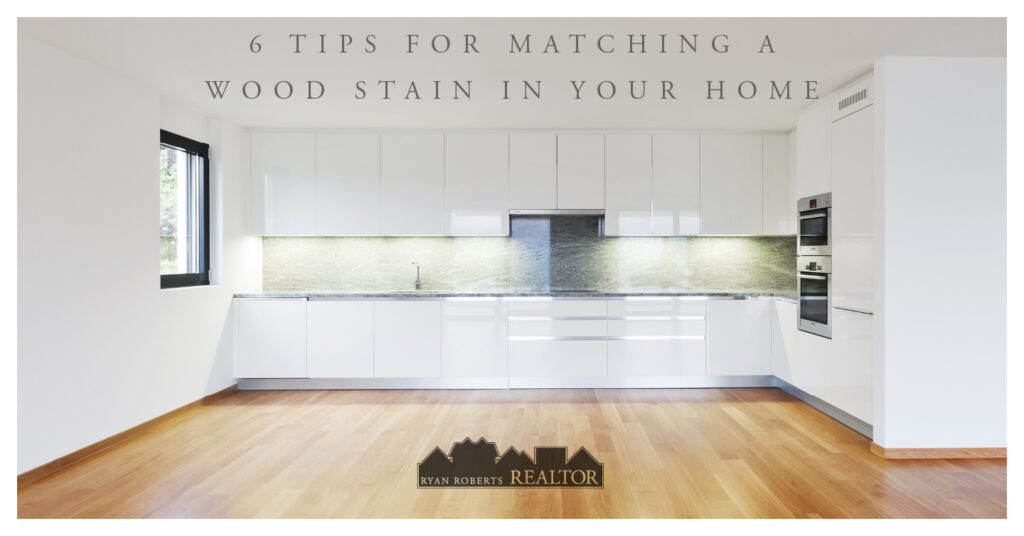 tips for matching a wood stain in your home