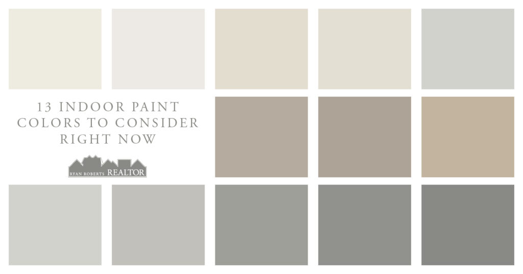 indoor paint colors to consider right now