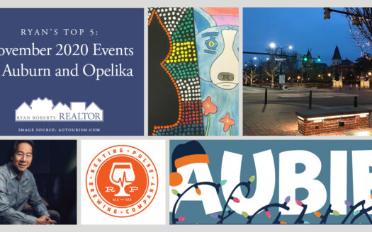 November 2020 events in Auburn and Opelika