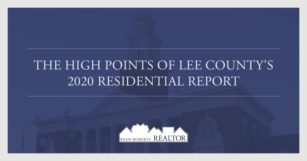 Lee County's 2020 residential report