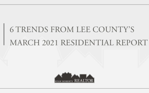 Lee County’s March 2021 Residential Report