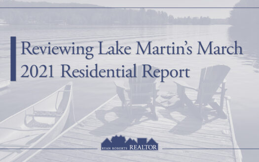 Lake Martin's March 2021 Residential Report