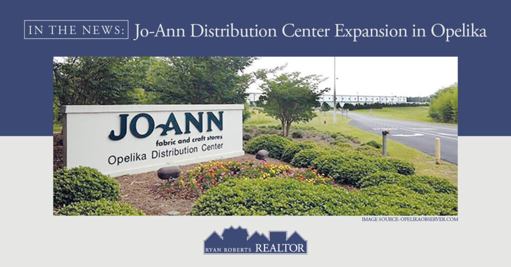 Jo-Ann Distribution Center Expansion in Opelika