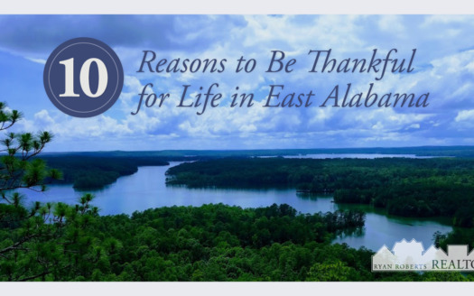 Reasons to Be Thankful for Life in East Alabama