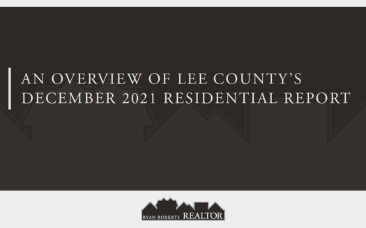 an overview of Lee County's December 2021 Residential Report