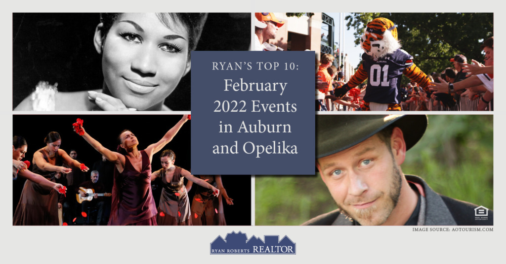 February 2022 events in Auburn and Opelika