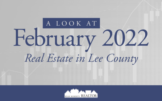 a look at February 2022 real estate in Lee County