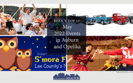 May 2022 events in Auburn and Opelika